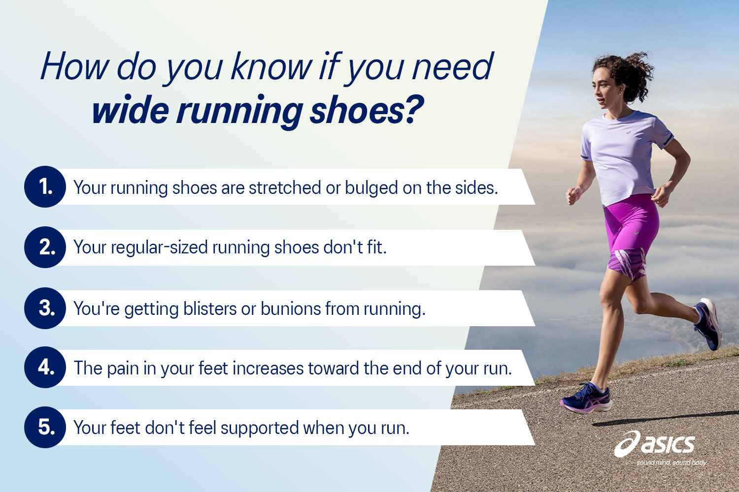 How to Choose Running Shoes for Wide Feet ASICS