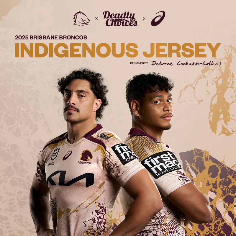ASICS Brisbane Broncos Indigenous Jersey