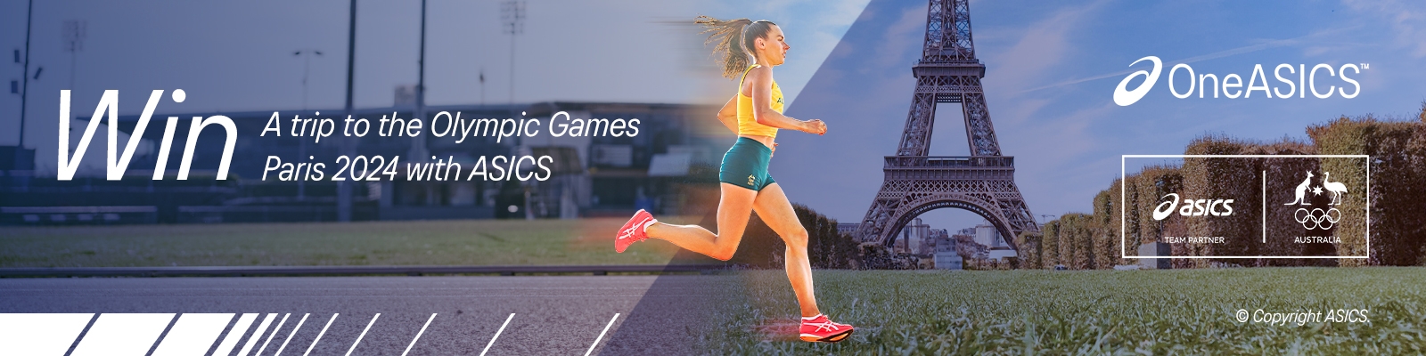 Win A trip to the Olympic Games Paris 2024 with ASICS