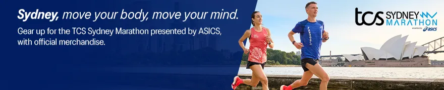 Shop ASICS Official TCS Sydney Marathon Merchandise