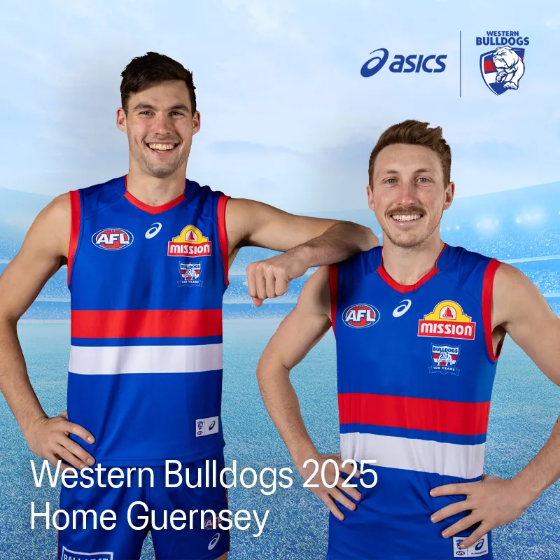 Shop ASICS Western Bulldogs 2025 Range