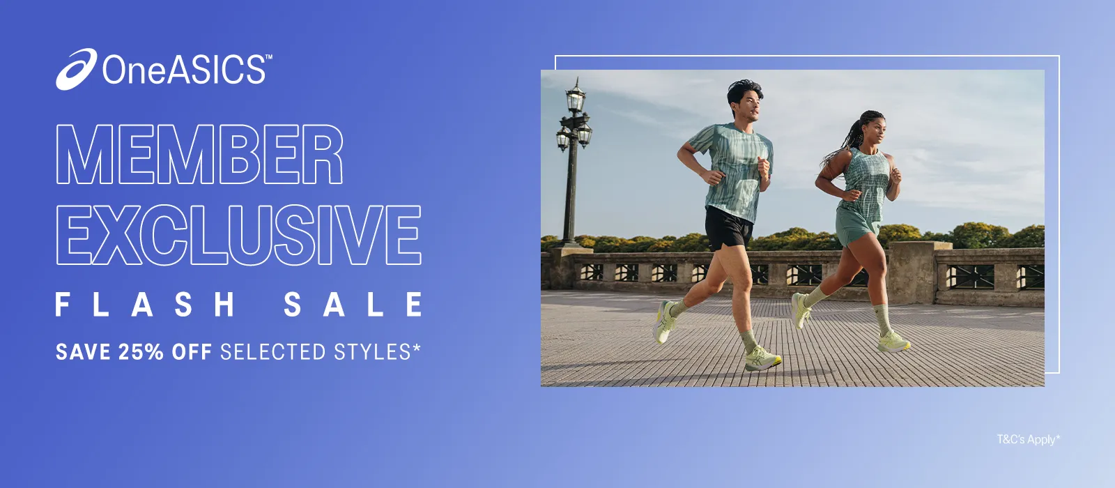 Shop OneASICS Flash Sale on Mens, Womens and Kids