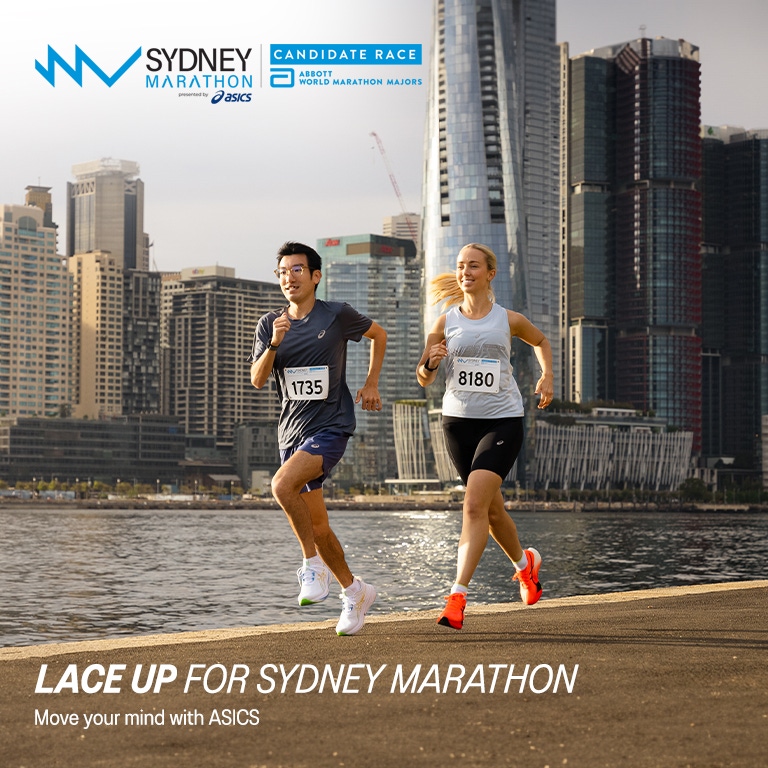 Enter Now - Sydney Marathon Sponsored by ASICS