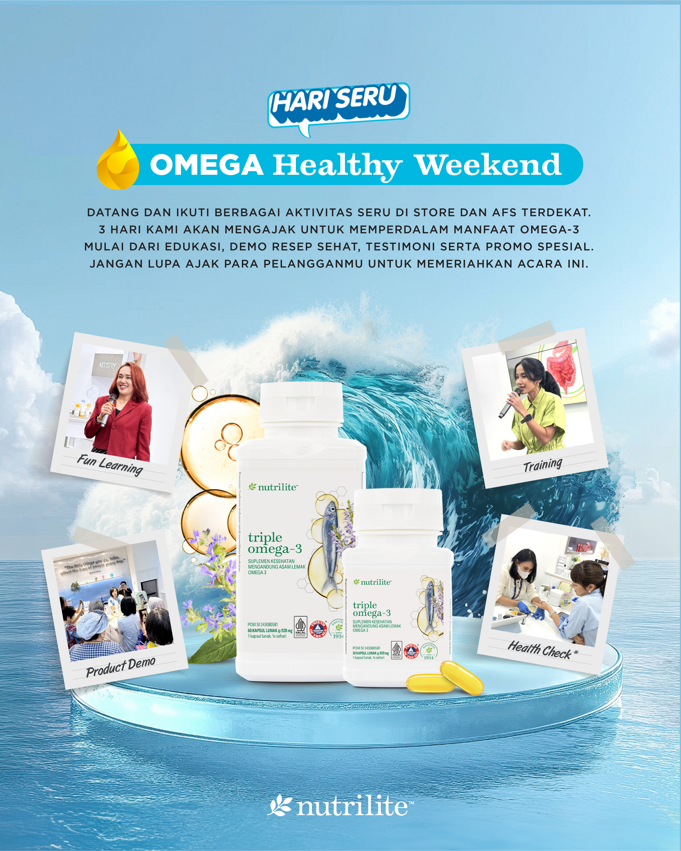 Promo Omega Healthy Weekend
