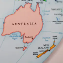 map of Australia
