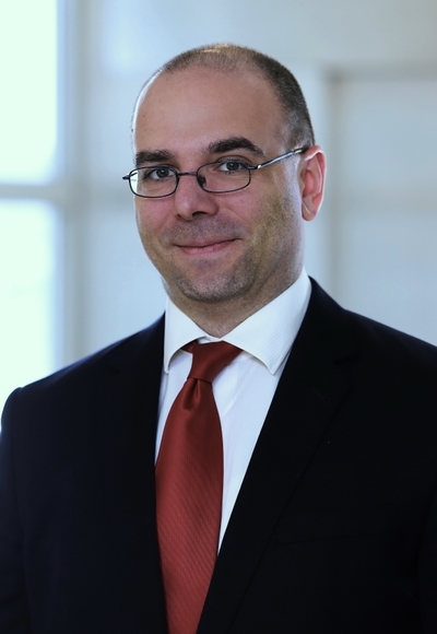 headshot of Tamás Bereczki