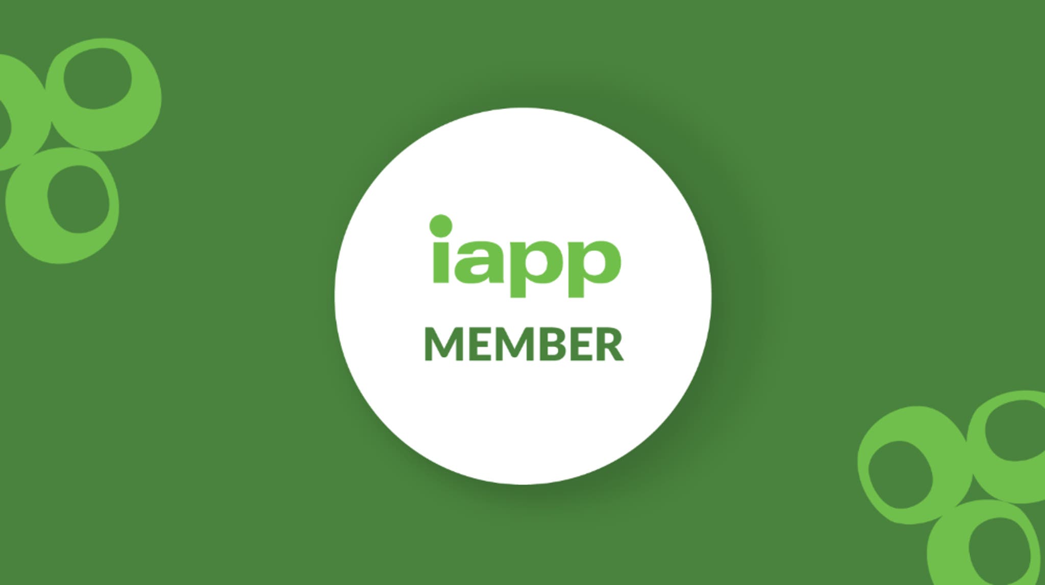icon reading IAPP member