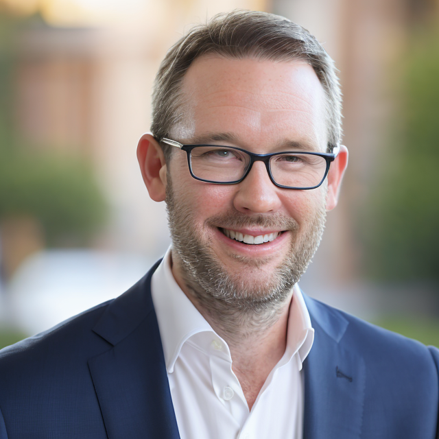 headshot of David Egan