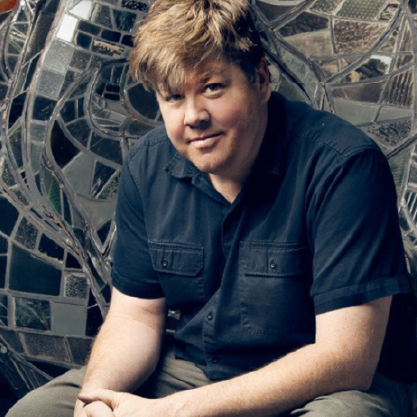 Portrait of artist Tom Fruin