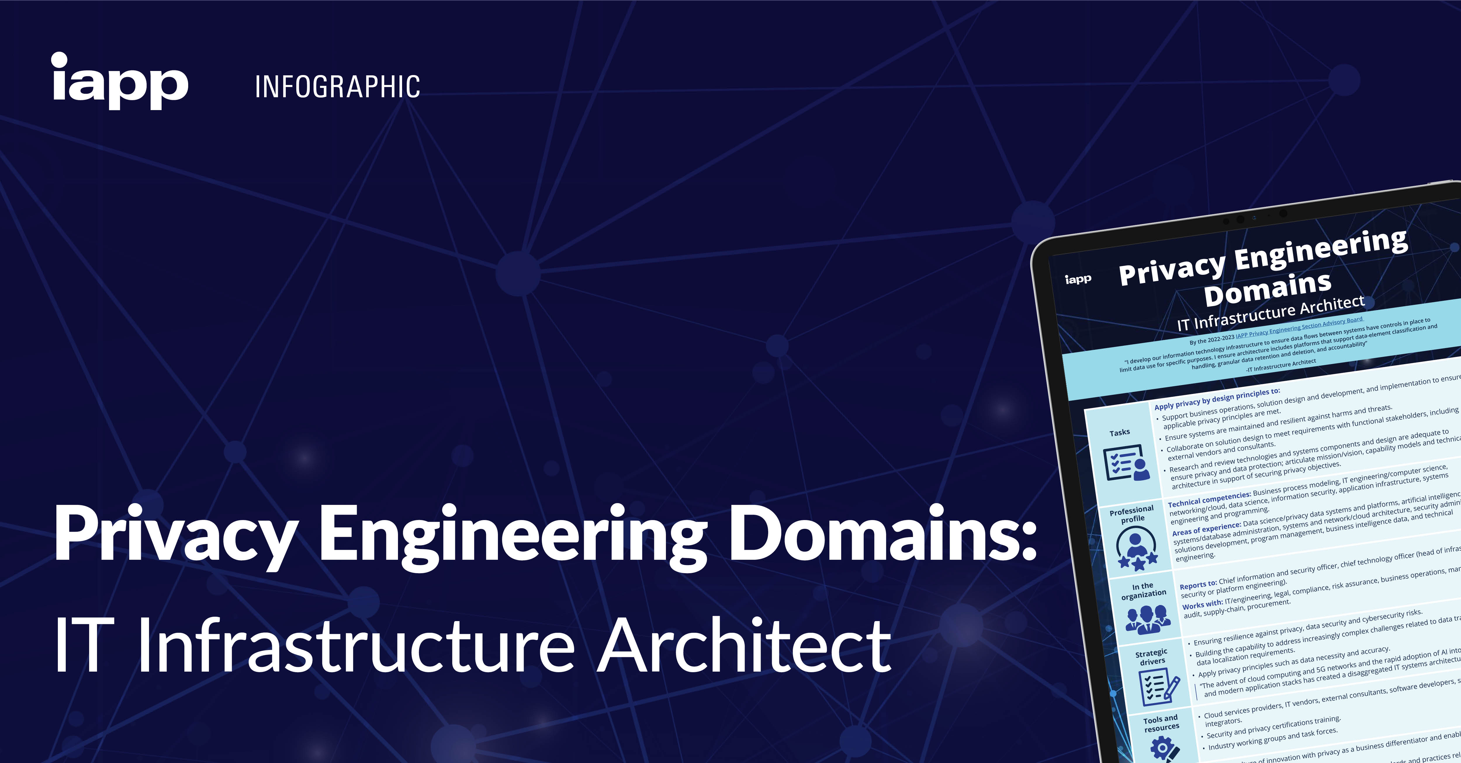 Privacy Infrastructure Privacy Engineering: IT Infrastructure Architect | IAPP