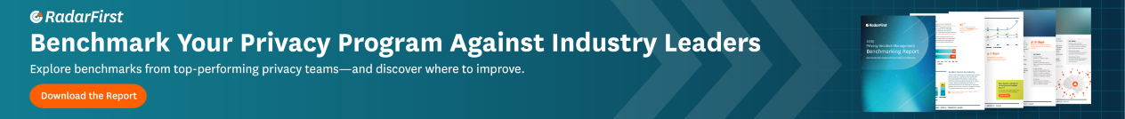 RadarFirst's 2025 Privacy Incident Management Benchmarking Report