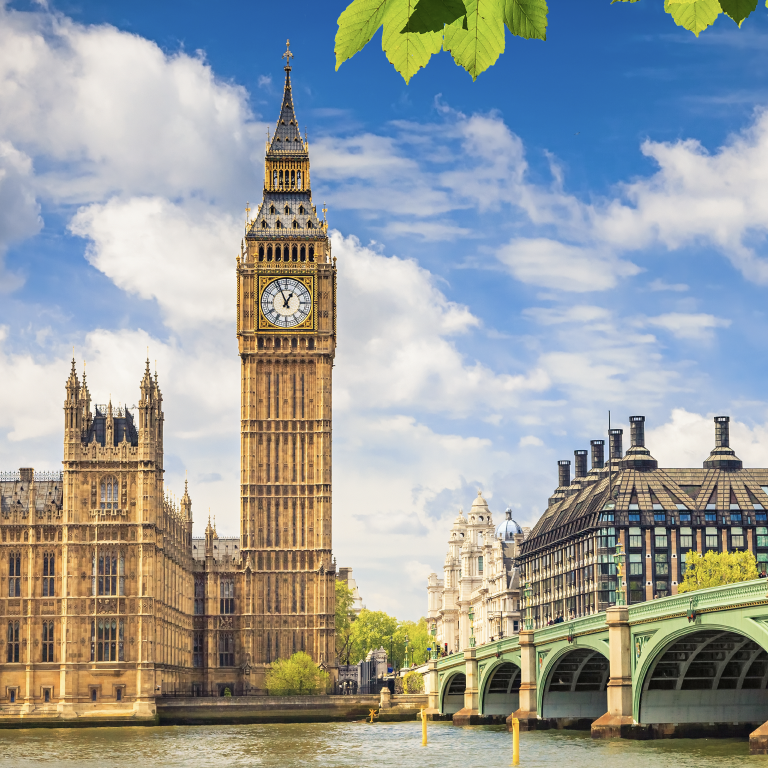 Image of Big Ben and Parliament in London