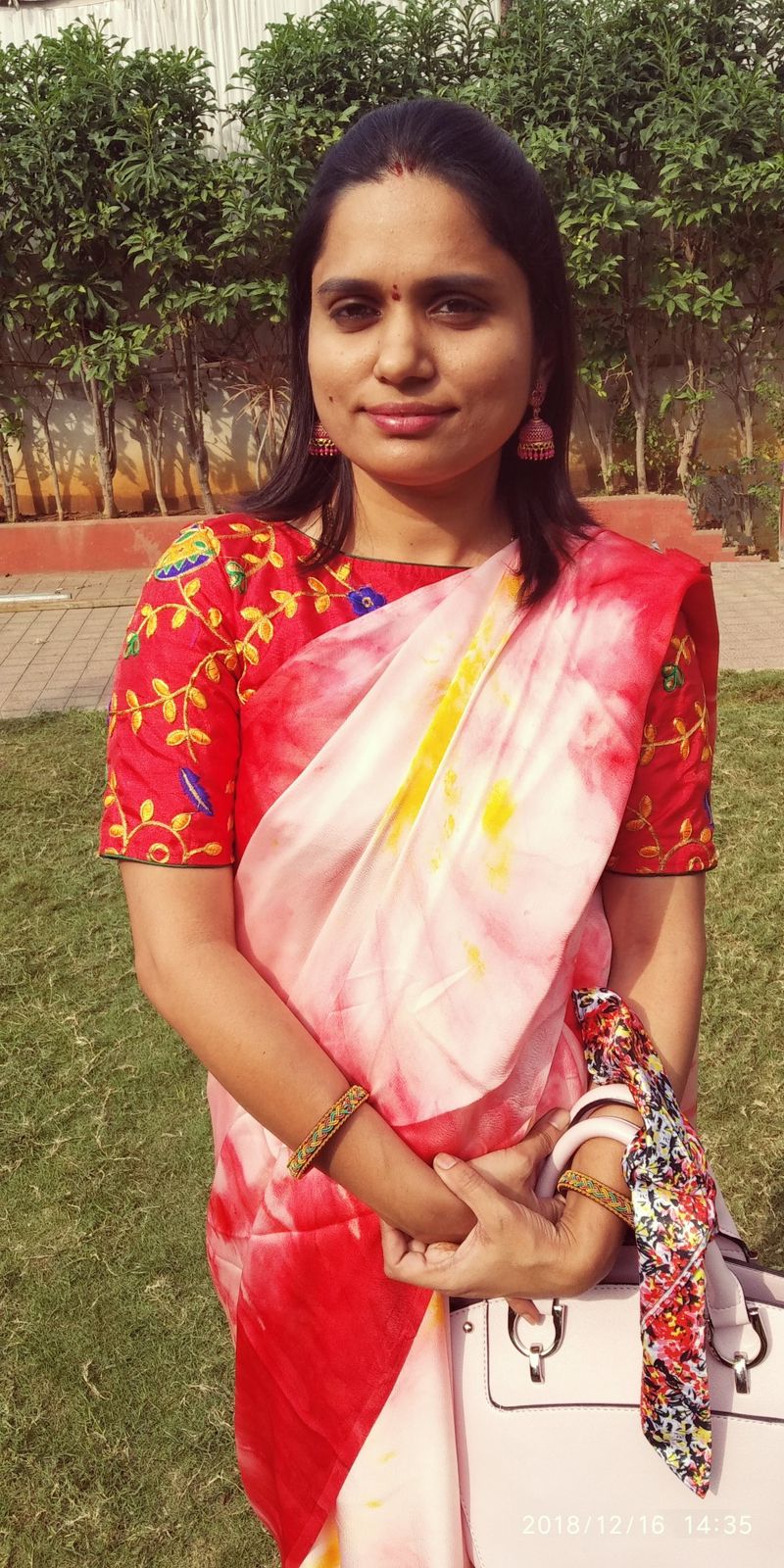 headshot of Lakshmi Alekhya Rupa Kavuluru