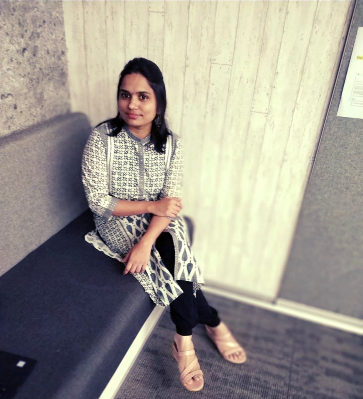 headshot of Lakshmi Alekhya Rupa Kavuluru