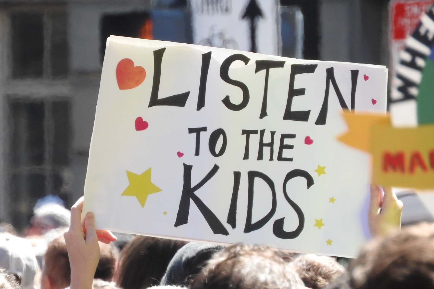 listen-to-kids-sign-viewfromDC-Cobun-zweifel-keegan-052424.jpg