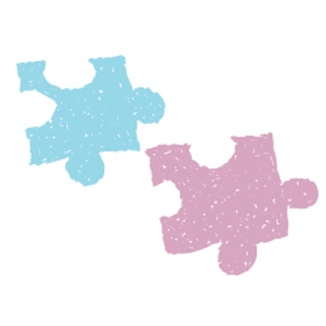 Image of different colored puzzle pieces fitting together