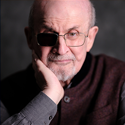 headshot of Salman Rushdie