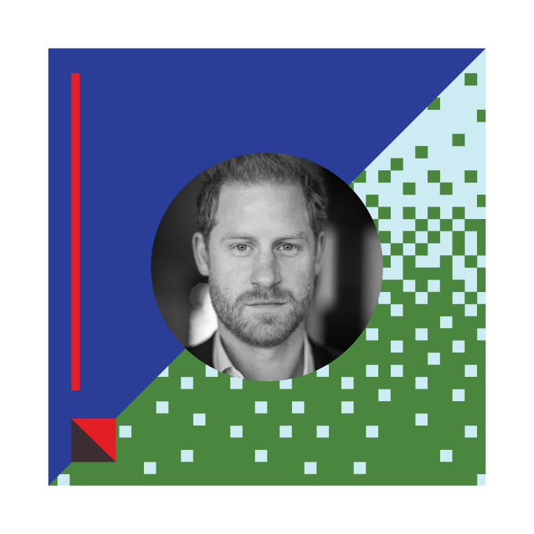 Headshot of Prince Harry