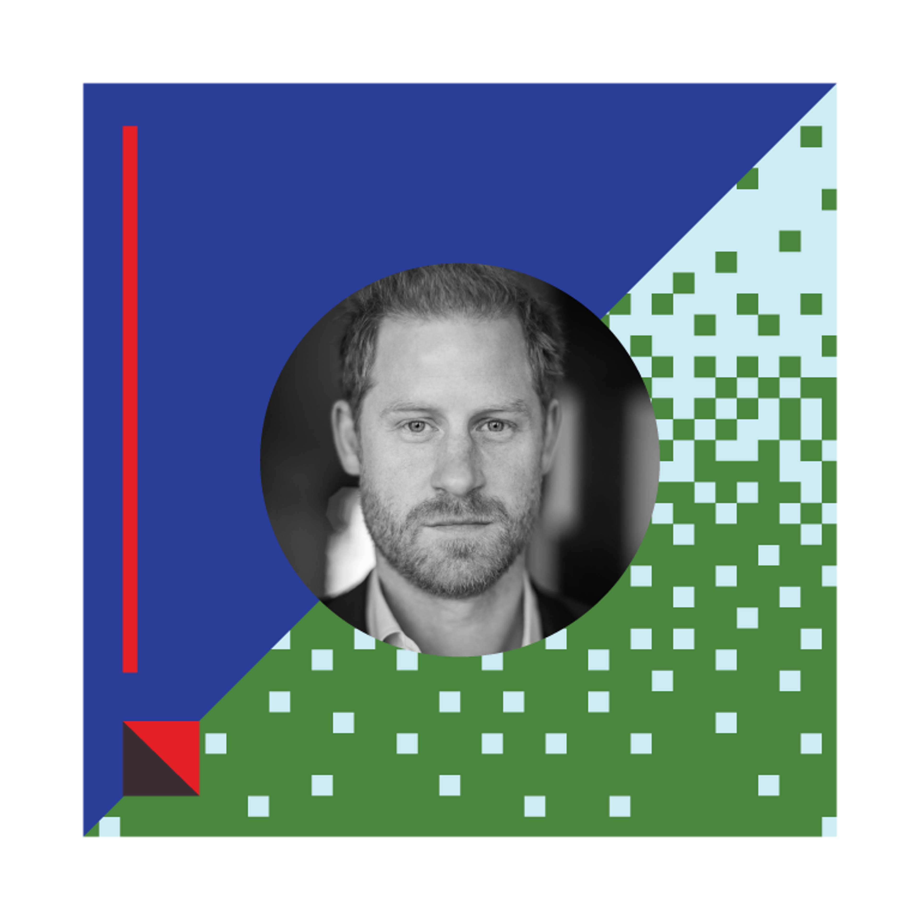 Headshot of Prince Harry