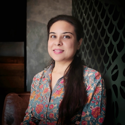 headshot of Deepti Bhatia