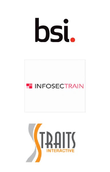 logos of three IAPP training partners in Asia and Oceania