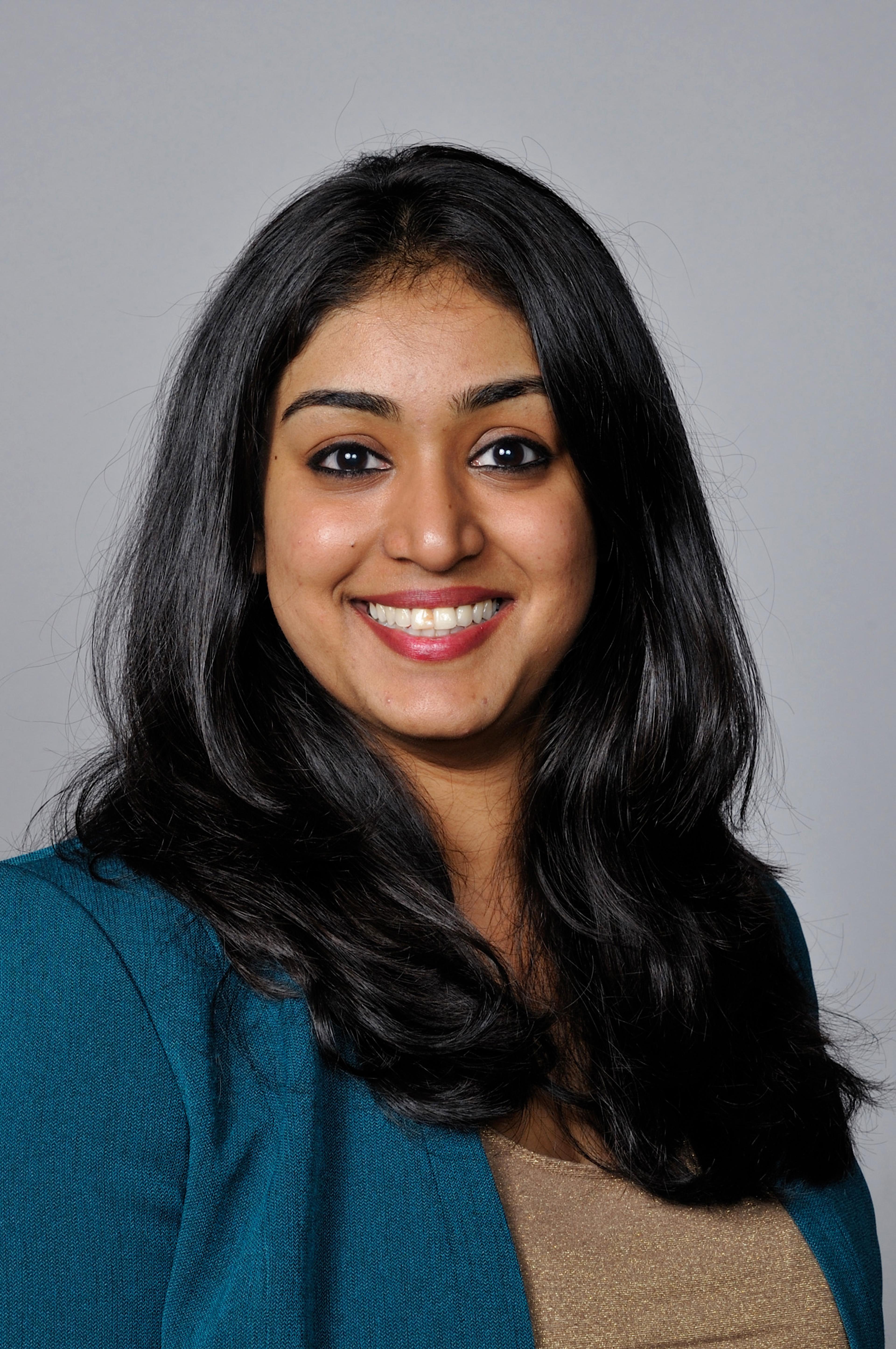 headshot of Vasudha Narayan Hegde