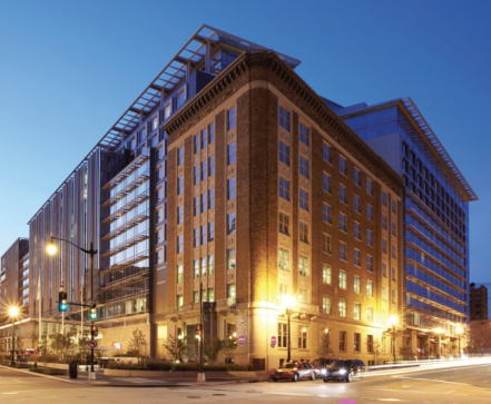Image of the Marriott Marquis Washington, D.C. hotel