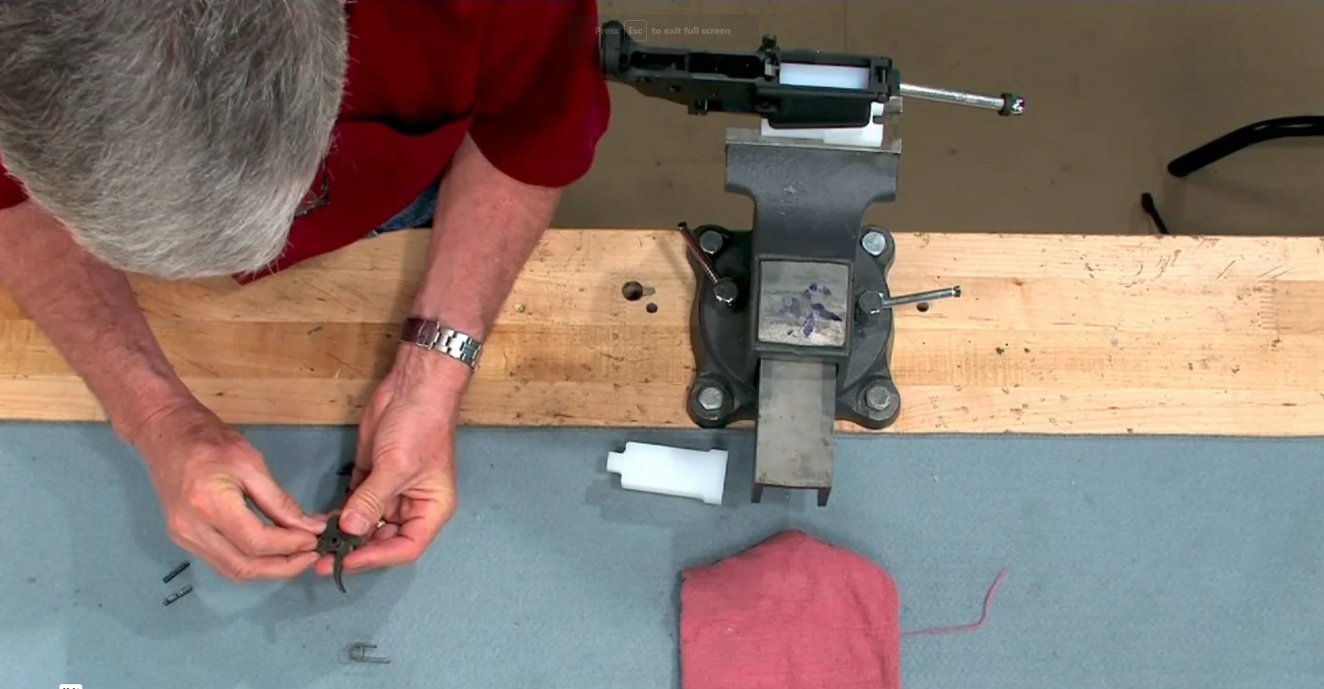 How to Install an AR-15 Hammer & Trigger Assembly