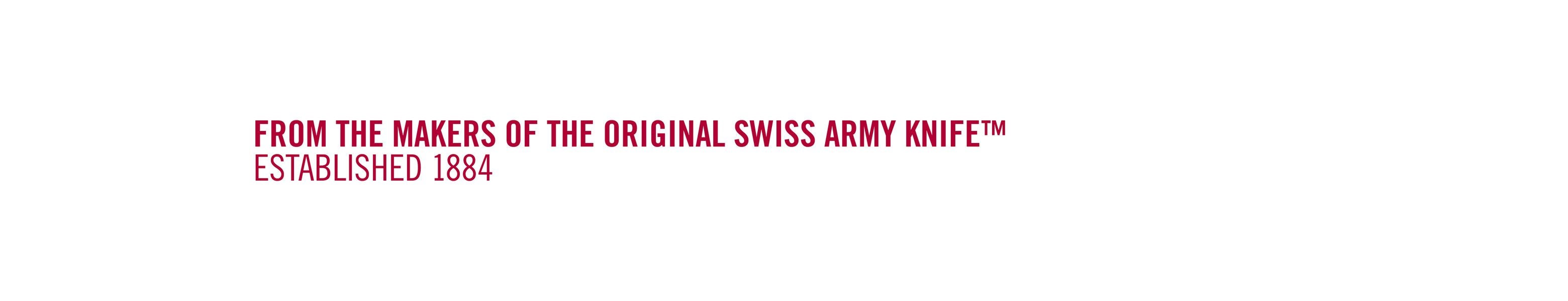 original makers of the swiss army knife footer 