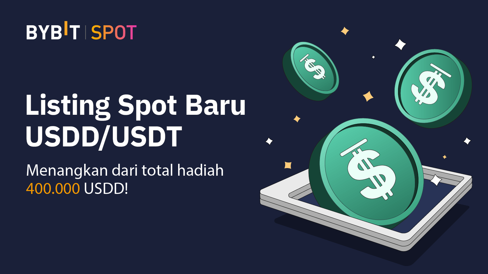 Bybit Blog | Menangkan Dari Total Hadiah 400.000 USDD!