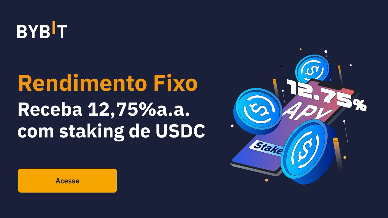 Bybit Blog Ganhe rendimento fixo de 12,75 APY com USDC