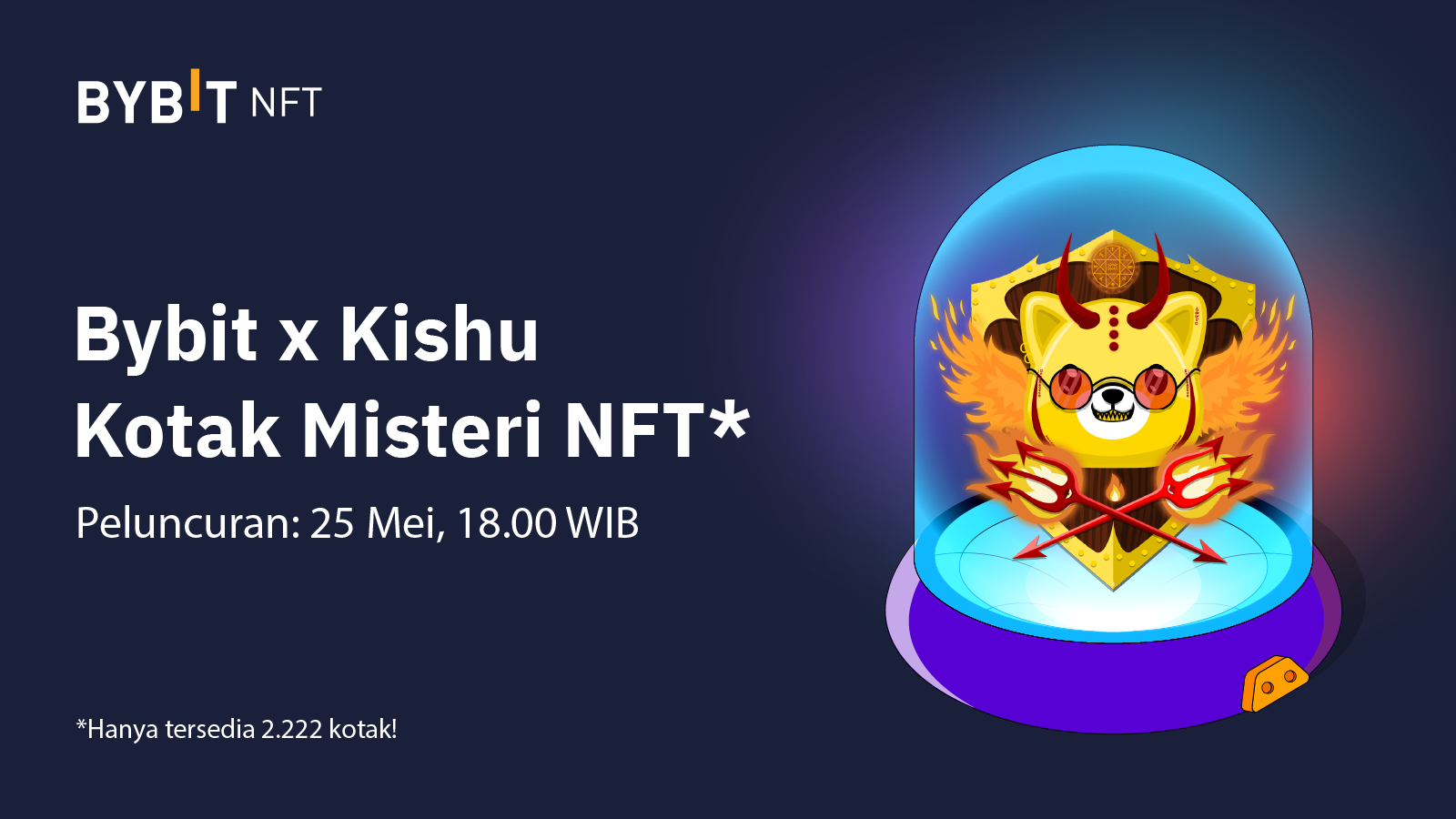 Bybit Blog | Jadilah Hero Bersama Kotak Misteri NFT Bybit X Kishu Terbaru