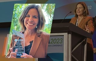 a photo of Schneider CCO Erin Van Zeeland