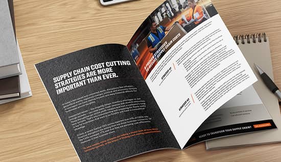 a printed booklet displayed open