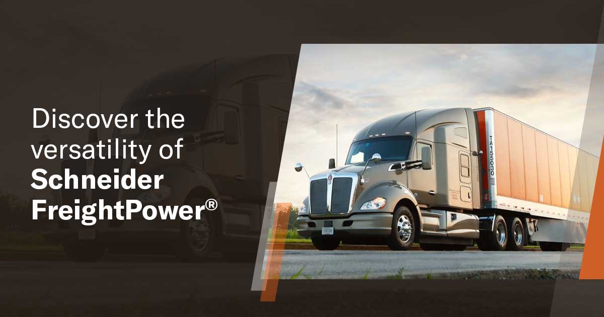 Freight Quote Software for Shippers Schneider FreightPower
