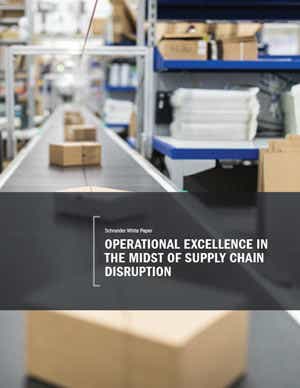 Operational excellence in the midst of supply chain disruption white paper