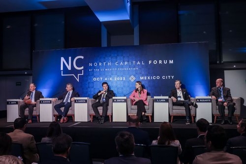 Bernardo Rodarte from Schneider participated in the North Capital Forum