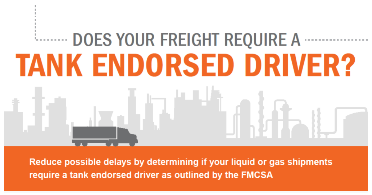 Does your freight require a tank endorsement? Schneider