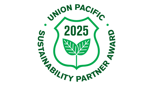 2025 Union Pacific Sustainability Partner Award logo