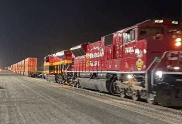 First Schneider Intermodal loads moved on the CPKC May 2023