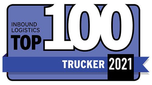 2021 Inbound Logistics Top 100 Trucker Award
