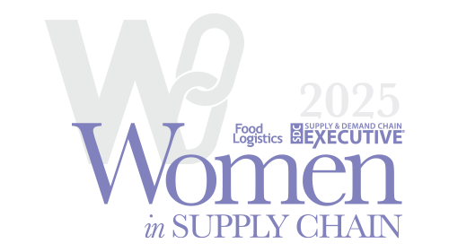 Logo for Food Logistics and Supply and Demand Chain Executive's 2025 Women in Supply Chain award