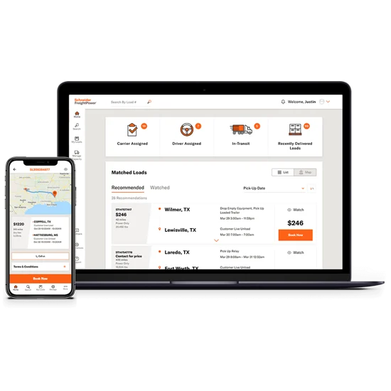Schneider National Carriers Inc equipment