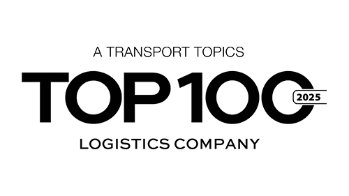 2025 Transport Topics Top 100 Logistics Company logo
