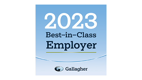 Best-in-Class Employer, Gallagher.  