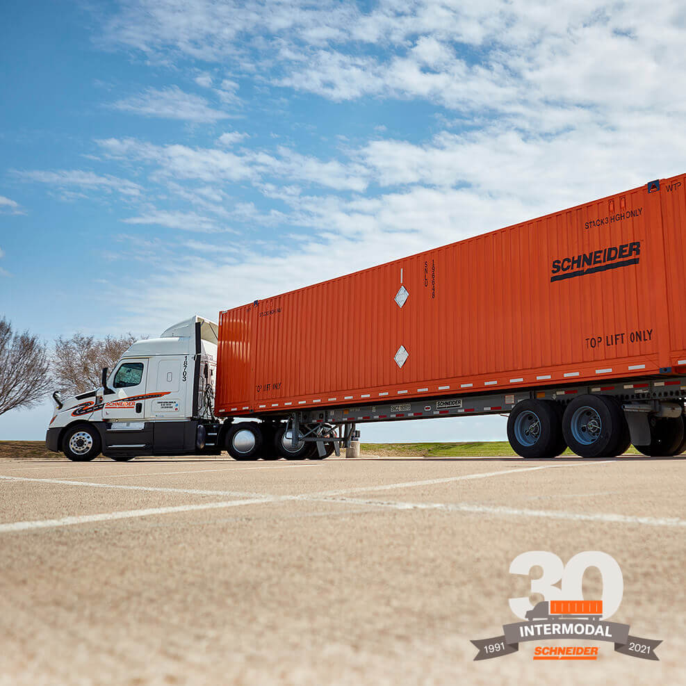 Intermodal And Rail Shipping Service | Schneider