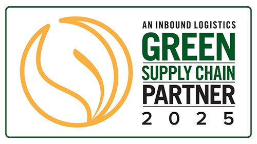 2025 Inbound Logistics Green Supply Chain Partner logo