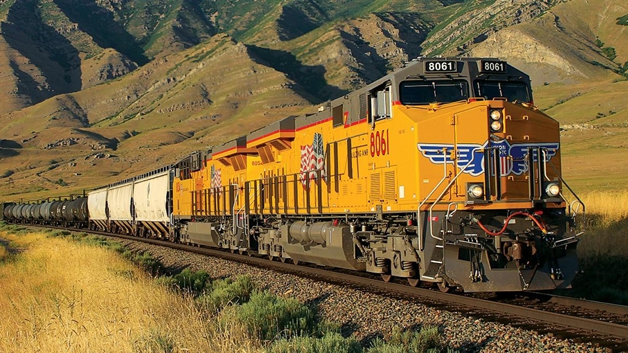 Union Pacific Railroad train