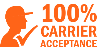 100% Carrier Acceptance