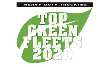 HDT Top Green Fleet award logo